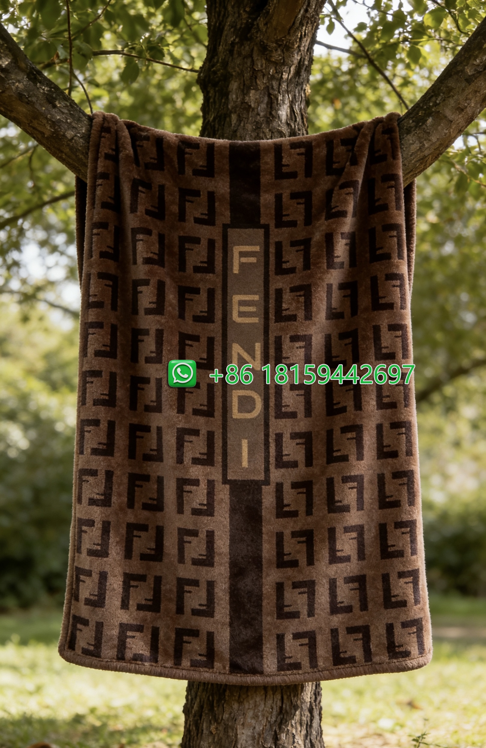 Fendi Throw Blankets
